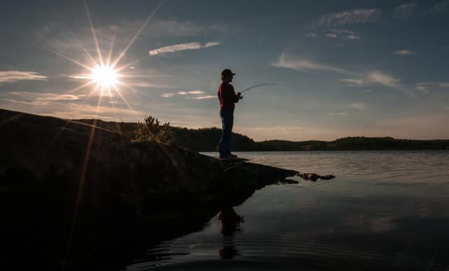 Fisking på Skeikampen