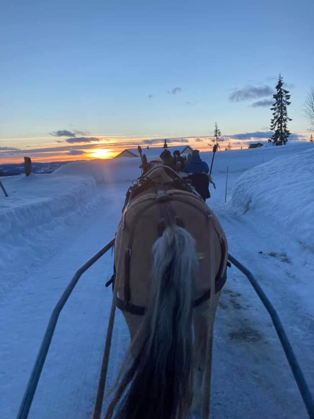 Kanefart på Skeikampen