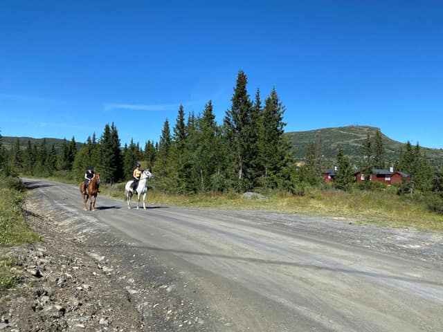 Ridning på Skeikampen