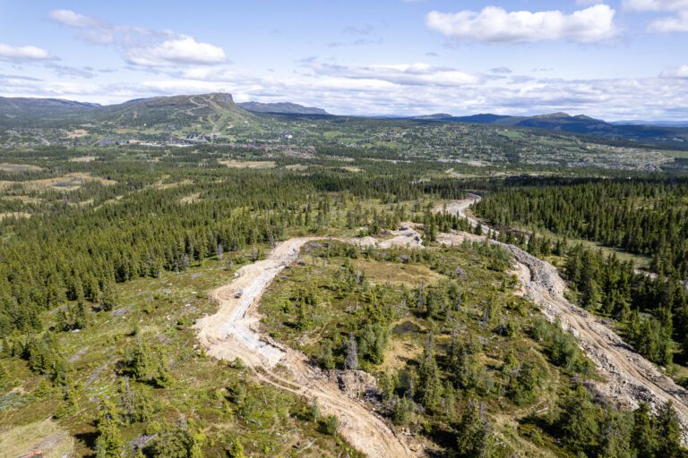 Toppen av Kjoslia – Hyttefeltet med panoramautsikt